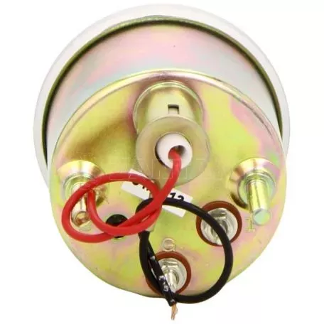 Βολτόμετρο Racesport Λευκό 52mm 12 Volt GAUG484 