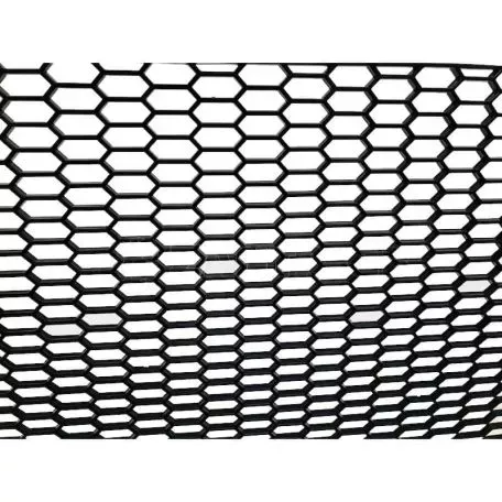 Σίτα Προφυλακτήρα Universal Πλαστική Honeycomb 120x40cm Με Τρύπα 30mm x 11mm Μαύρη 