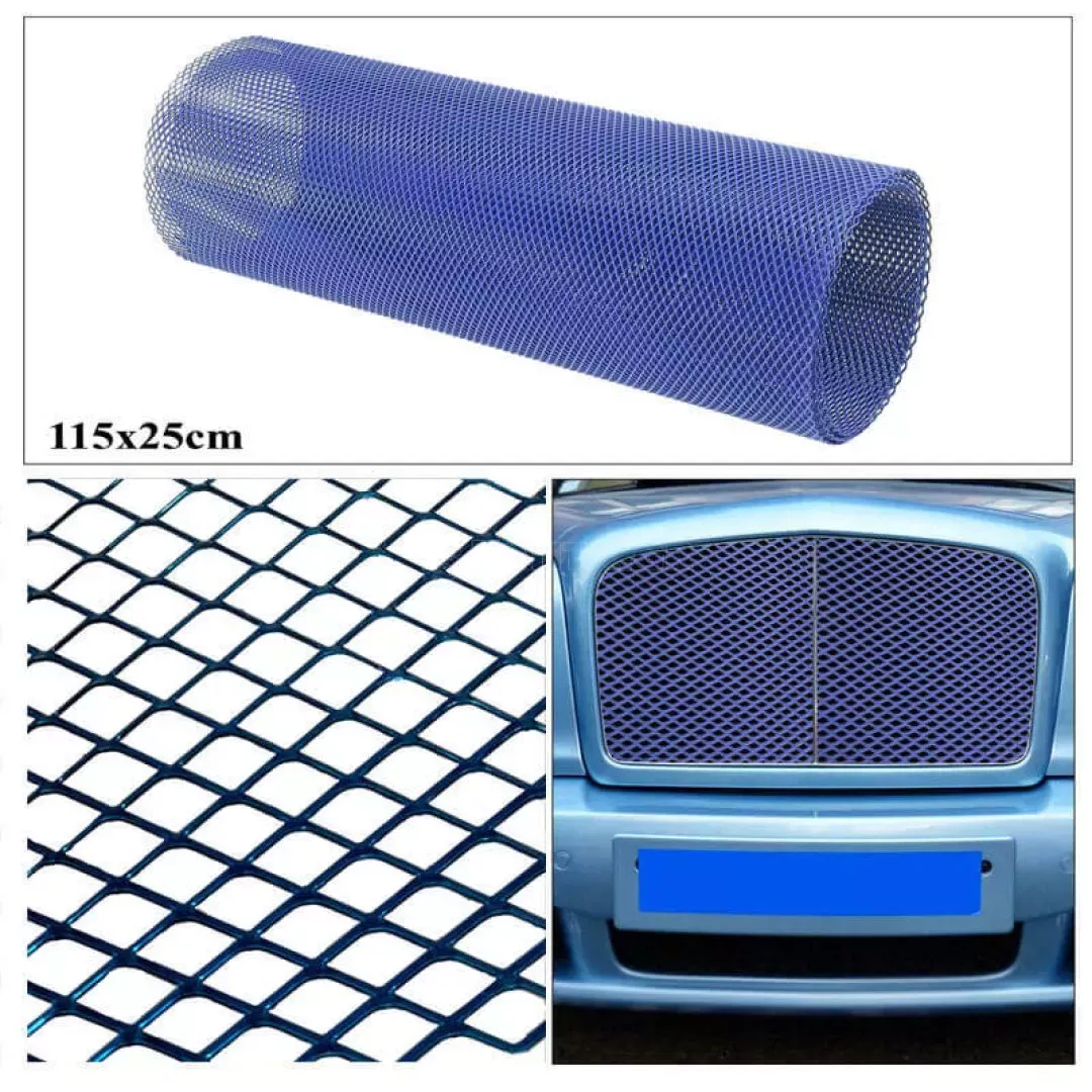 Σίτα Προφυλακτήρα Universal Αλουμινίου 120x25cm Μπλε 1 Τεμάχιο