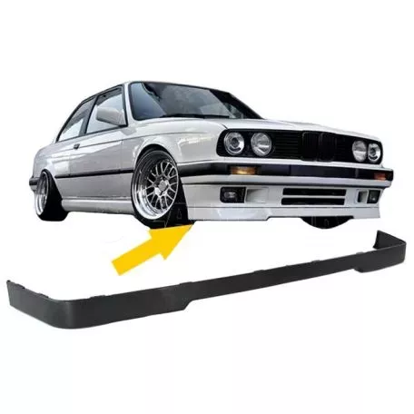 Μπροστινό Spoiler Για Bmw 3 E30 89-94 Από Abs Πλαστικό 1 Τεμάχιο 