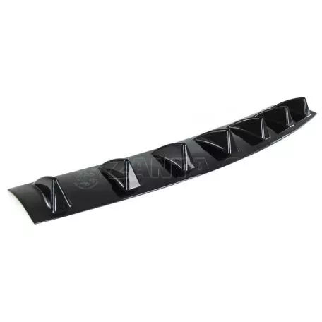 Diffuser Πίσω Προφυλακτήρα Universal Με 7 Πτερύγια Carbon Look Από Abs Πλαστικό 1 Τεμάχιο 