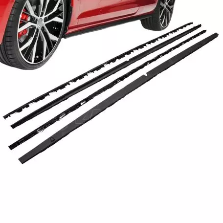 Πλαινά Μασπιέ Για VW Golf VII (7) 12-20 GTI Look Από Abs Πλαστικό 2 Τεμάχια 