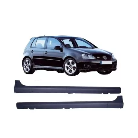 Πλαινά Μασπιέ Για VW Golf V (5) 03-08 GTI/R32 Look Από Abs Πλαστικό 2 Τεμάχια 