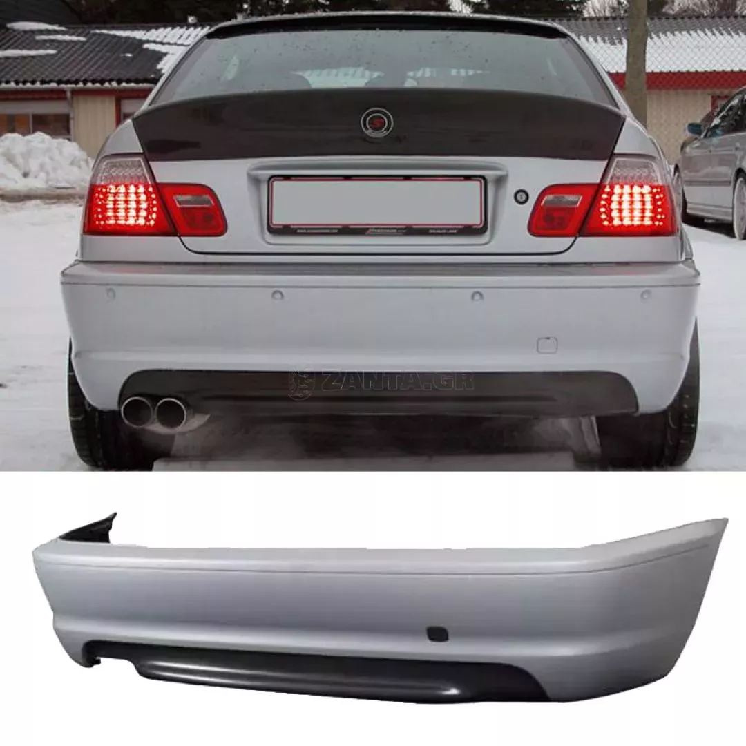 Πισινός Προφυλακτήρας Για Bmw 3 E46 99-05 Coupe / Cabrio M-Tech