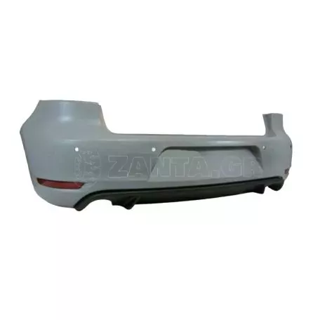 Πισινός Προφυλακτήρας Για VW Golf VI (6) 08-12 GTI Look 
