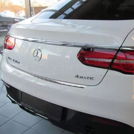 Προστατευτικό Πίσω Προφυλακτήρα Για Mercedes-Benz GLE C292 15+ Από Ανοξείδωτο Ατσάλι (Steel) 