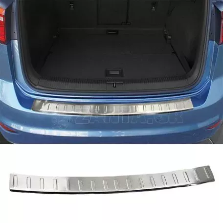 Προστατευτικό Πίσω Προφυλακτήρα Για Vw Golf VI ( 6) Plus 09-12 Από Ανοξείδωτο Ατσάλι (Steel) 