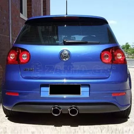 Πισινός Προφυλακτήρας Για VW Golf V (5) 03-08 R32 Look Με Προστατευτικό Εξάτμισης 