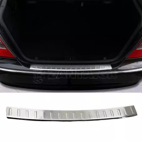 Προστατευτικό Πίσω Προφυλακτήρα Για Mercedes-Benz E-Class W211 02-09 Sedan Από Ανοξείδωτο Ατσάλι (Steel) 