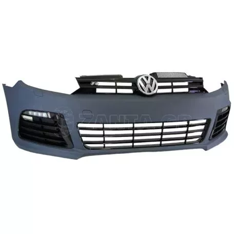 Μπροστινός Προφυλακτήρας Για VW Golf VI (6) 08-11 R20 Look Με DRL 