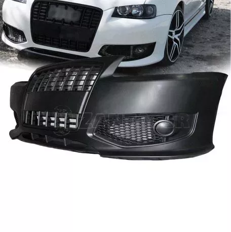 Μπροστινός Προφυλακτήρας Για Audi A3 8L 96-03 RS3 Look Με Μαύρη Μάσκα 