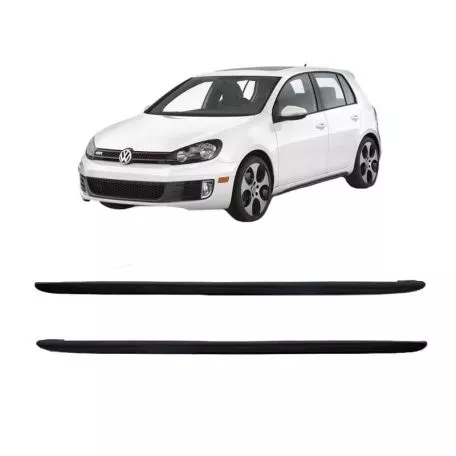 Πλαινά Μασπιέ Για VW Golf VI (6) 08-12 GTI Look Από Abs Πλαστικό 2 Τεμάχια 
