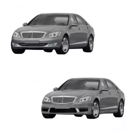 Μπροστινός Προφυλακτήρας Για Mercedes-Benz S-Class W221 06-13 Amg S65 Look 