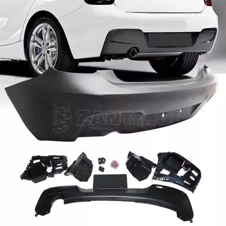 Πισινός Προφυλακτήρας Για Bmw 1 F20 11-15 M-Tech Look 