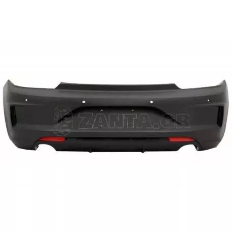 Πισινός Προφυλακτήρας Για VW Scirocco 14-17 Facelift R20 Look 