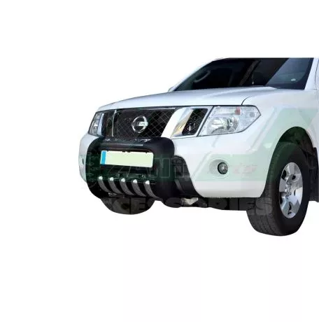 ΕΜΠΡΟΣΘΙΟΣ ΠΡΟΦΥΛΑΚΤΗΡΑΣ ΜΕ ΠΟΔΙΑ (BULL-BAR) PRE 114BL NISSAN NAVARA D40 2006+ 