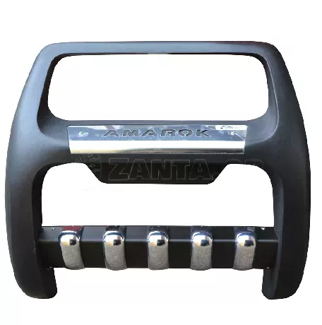 ΕΜΠΡΟΣΘΙΟΣ ΠΡΟΦ/ΡΑΣ (BULL-BAR) ΜΕ ΠΟΔΙΑ PRE 109 VOLKSWAGEN AMAROK 2010-2016 