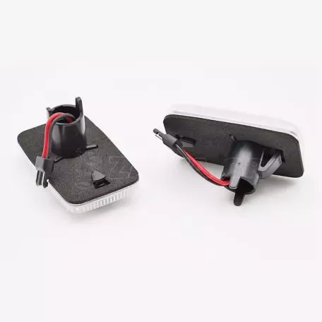 Πλαϊνά Φλας Φτερού Για Audi 100 82-94 / 200 82-91 / Α6 C4 94-97 / 80 91-96 Dynamic  Led White 2 Τεμάχια 