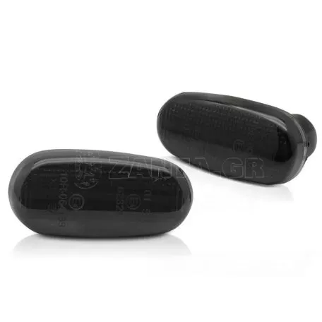 Πλαϊνά Φλας Φτερού Για Alfa Romeo Mito / 147 00-04 Smoke Led Dynamic 2 Τεμάχια 