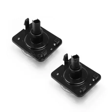 Πλαϊνά Φλας Φτερού Για Jeep Wrangler JK 07-18 Φιμέ Led 2 Τεμάχια 
