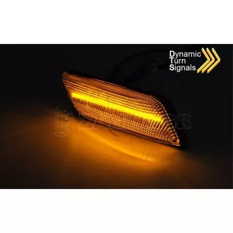Πλαϊνά Φλας Φτερού Για Bmw Ζ3 96-02 Led Dynamic Smoke 2 Τεμάχια 