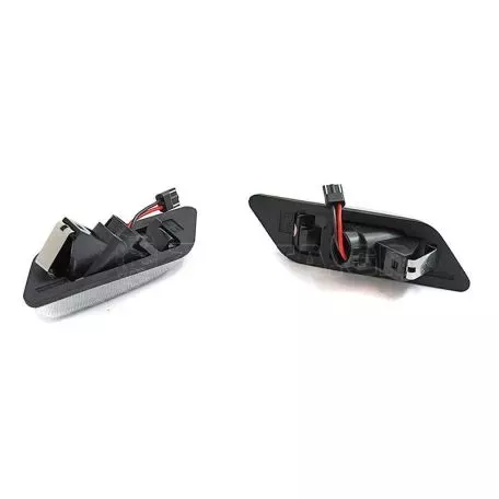 Πλαϊνά Φλας Φτερού Για Bmw Ζ3 96-02 Led Dynamic Χρωμίου 2 Τεμάχια 