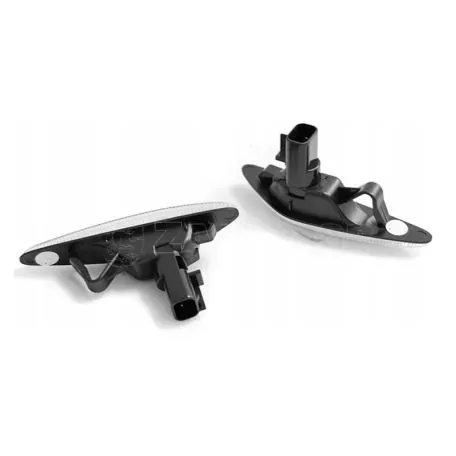 Πλαϊνά Φλας Φτερού Για Mazda 6 Atenza GH 08-12, RX-8 09-12, 5 Premacy CW 10-13, MX5 ND 15+ Led Dynamic Λευκό 2 Τεμάχια 