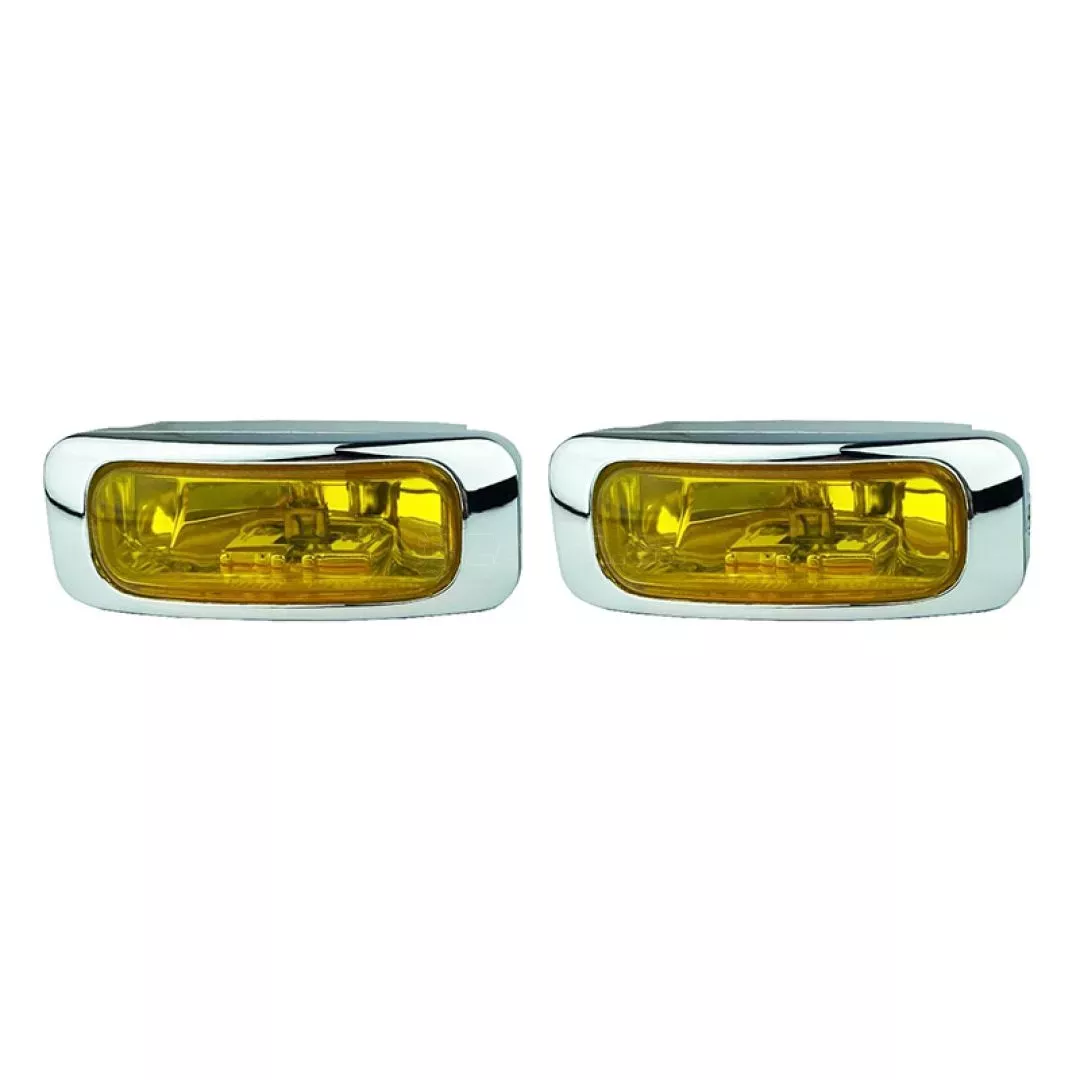 Προβολείς Universal 125x46mm H3 12V 55W LA-1100 16031 Κίτρινο 2 Τεμάχια