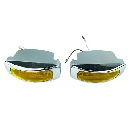 Προβολείς Universal 125x46mm H3 12V 55W LA-1100 16031 Κίτρινο 2 Τεμάχια 