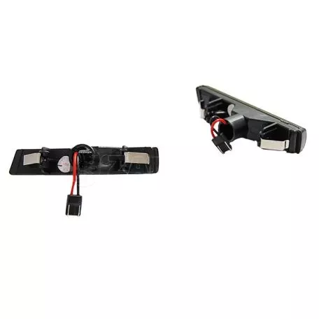Πλαϊνά Φλας Φτερού Για Bmw M3 E46 / 7 E38 94-01 Led Dynamic Φιμέ 2 Τεμάχια 