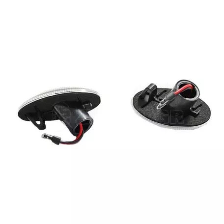 Πλαϊνά Φλας Φτερού Για Opel Astra F 91-97 / Corsa B , C 93-06 / Tigra A 94-00 Led Dynamic Smoke 2 Τεμάχια 