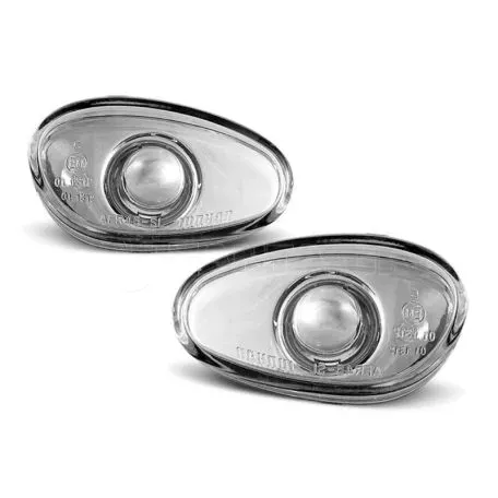 Πλαϊνά Φλας Φτερού Για Alfa Romeo 145 / 146 / GTV / Spider Chrome 2 Τεμάχια 