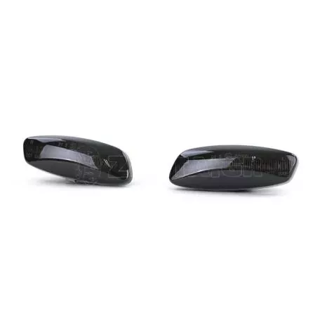 Φλας Καθρέπτη Για Peugeot 207/ 308 / 3008 / 5008 RCZ / Citroen C3 /DS3 / DS4/ C5 Dynamic Mαύρο 2 Τεμάχια 