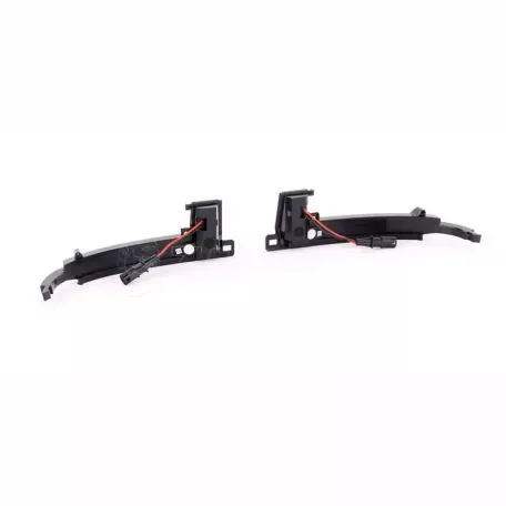 Φλας Καθρέπτη Για Audi A3 8P 08-10 / A4 A5 07-09 / A6 C6 08-10 / A8 07-10 / Q3 07-17 Dynamic Led Canbus Μαύρο/Φιμέ 2 Τεμάχια 