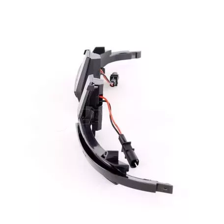 Φλας Καθρέπτη Για Audi A3 8P 08-10 / A4 A5 07-09 / A6 C6 08-10 / A8 07-10 / Q3 07-17 Dynamic Led Canbus Μαύρο/Φιμέ 2 Τεμάχια 