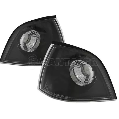 Μπροστινά Φλας Για Bmw 3 E36 90-99 Coupe/Cabrio Μαύρα 2 Τεμάχια Sonar 