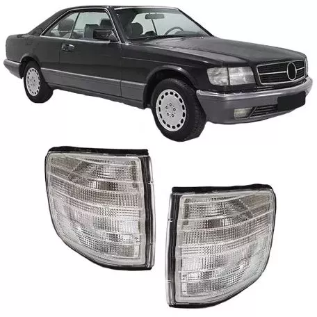 Μπροστινά Φλας Για Mercedes-Benz W126 2D 81-914 2D 2 Τεμάχια Depo 