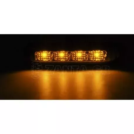 Πλαϊνά Φλας Φτερού Για Bmw 3 E46 Sedan 99-01 / Touring 99-01 / Compact 01-04 / Coupe 99-03 Led Smoke 2 Τεμάχια 