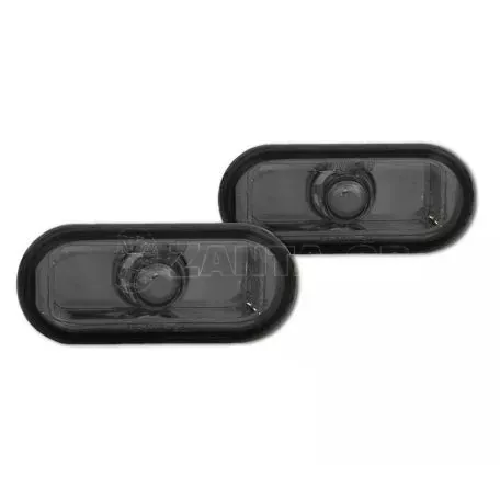 Πλαϊνά Φλας Φτερού Για Ford Fiesta 02-08 / Focus 04-08 / C-Max 03-09 Smoke 2 Τεμάχια 