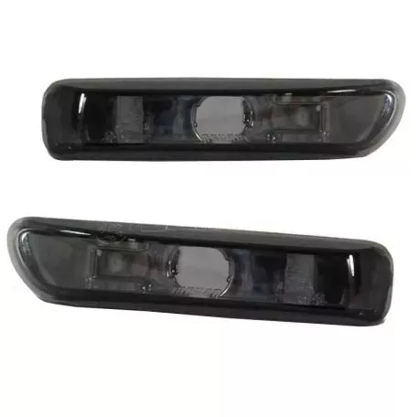 Πλαϊνά Φλας Φτερού Για Bmw 3 E46 Sedan 99-01 / Touring 99-01 / Compact 01-04 / Coupe 99-03 Smoke 2 Τεμάχια 