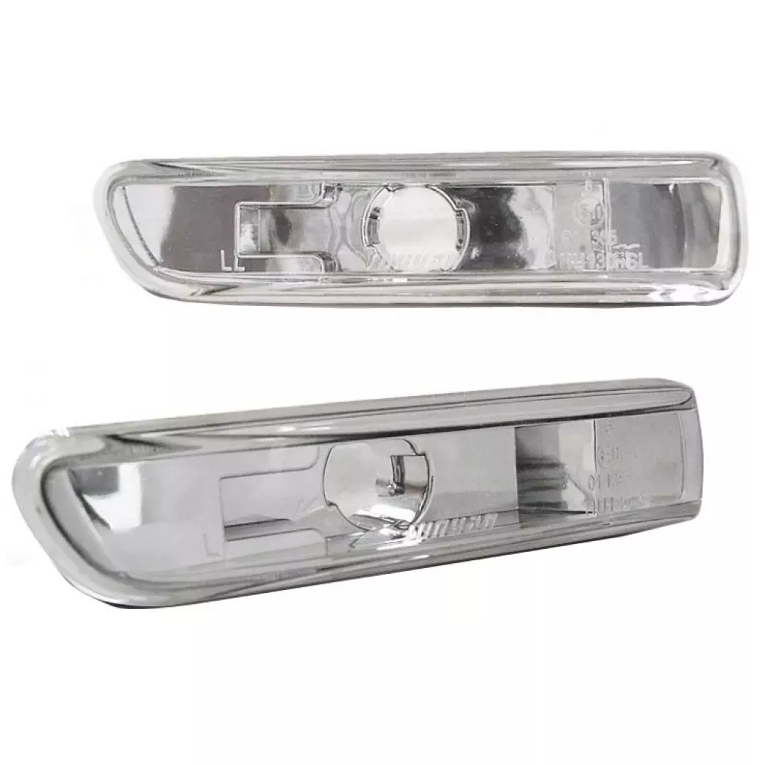Πλαϊνά Φλας Φτερού Για Bmw 3 E46 Sedan 99-01 / Touring 99-01 / Compact 01-04 / Coupe 99-03 Chrome 2 Τεμάχια
