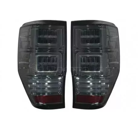 Πισινά Φανάρια Set Για Ford Ranger 12-18 Led Bar Dynamic Φιμέ Full Led VLand 