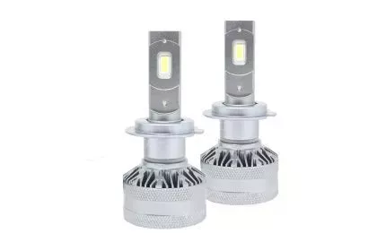 Led λάμπες Η7 μοντέλο A60 για μεσαία ή μεγάλα φώτα 155 000 lux , 55 Watt - CANBUS 6000K - 1500% πιό έντονη φωτεινότητα 2τμχ. 