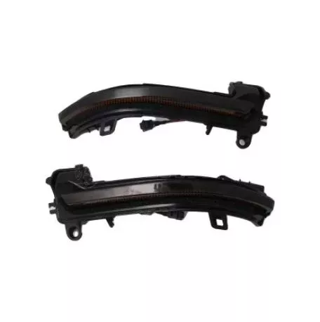 Τρεχούμενα led φλας για καθρέφτες για BMW i3, X1 E84, E90, F20, F21, F22, F23, F30, F31, F34, F32, F33, F10, F11, F07, F01, D02, D04 (2011-2019)  φιμέ με τρεχούμενο φλας - σετ 2τμχ 