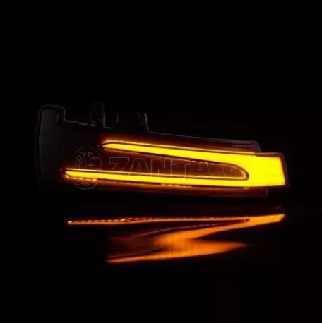 Τρεχούμενα led φλας για καθρέφτες για Mercedes A-class W176, B-Class W246, E-Class W212, C-Class W204, CLA, GLA X156, GLK X204, S-Class W221 (2009-2013), CLS W218 (2010-2018) - φιμ 