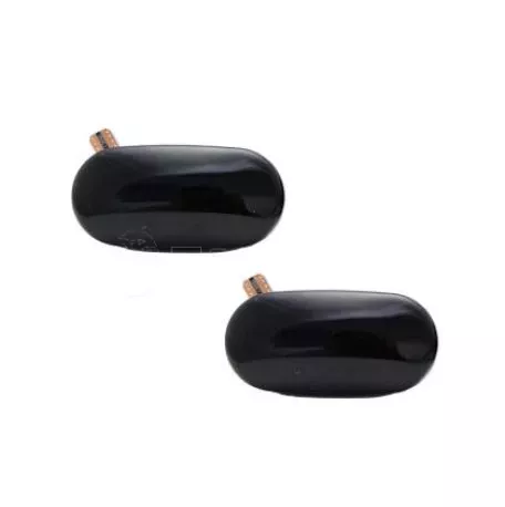 Led φλας φτερού για Honda Civic (1991-1996), Del Sol (92-97), CR-V (96-01) - φιμέ με τρεχούμενο φλας - σετ 2τμχ. 