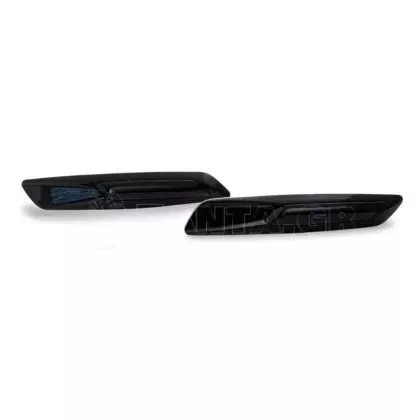 Led φλας φτερού για BMW E82,E60,E90,E91,X1 E84, X3 E83 - φιμέ με τρεχούμενο φλας - σετ 2τμχ.