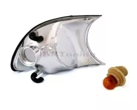 Φλας δίπλα στο φανάρι  BMW E46 coupe (2001-2003) - μαύρο - σετ 2τμχ. 