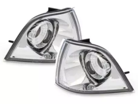Φλας δίπλα στο φανάρι BMW E36 (1991-1999) sedan - chrome - σετ 2τμχ. 