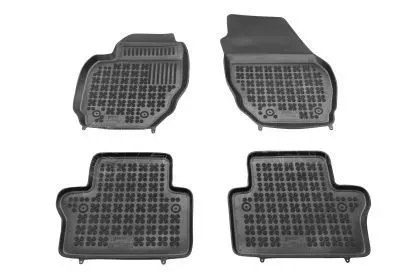 Λαστιχένια πατάκια Rezaw Plast για VOLVO S80 II (2006-2016) / V70 III / XC70 II (2007-2016) - τύπου σκαφάκι - 4τμχ. 